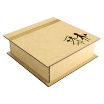 Kit 10 Caixa Quadrada Tampa Dobravel Casal Noivos 20x20x5 Laser Mdf Madeira Kit 10 Caixa Quadrada Tampa Dobravel Casal Noivos 20x20x5 Laser Mdf Madeira