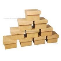 Kit 10 Caixa Quadrada Tampa Sapato 7x7x5 Mdf Madeira Kit 10 Caixa Quadrada Tampa Sapato 7x7x5 Mdf Madeira