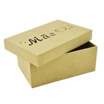 Kit 10 Caixa Retangular Tampa Sapato Mãe 18x11,5x6,5 Mdf Madeira