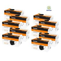 Kit 10 caixas 500 Unidades Máscara Descartável Inoven Tripla TNT com elástico Clip Nasal