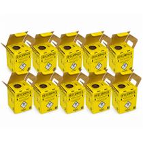 Kit 10 Caixas Coletora Perfuro Cortante 1,5 L Descarpack Kit 10 Caixas Coletora Perfuro Cortante 1,5 L Descarpack