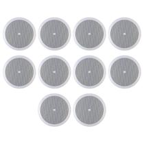 Kit 10 Caixas de Som Arandela JBL 6FR2R Full Range S/AT 50w