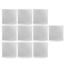 Kit 10 Caixas De Som Arandelas Frahm Quadrada Cs 70w Embutir Kit 10 Caixas De Som Arandelas Frahm Quadrada Cs 70w Embutir