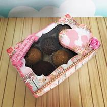 Kit 10 Caixas Lembrancinhas Dia das Mães para 6 Doces
