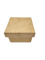 Kit 10 caixas mdf cru lisa 7x7x5