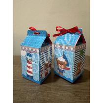 Kit 10 caixas Milk personalizados Urso marinheiro 2 - Ursinho