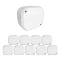 Kit 10 Caixas Proteção Externa P/ Cftv Vbox 1100 Intelbras C