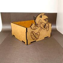 Kit 10 caixinha MDF 12x12cm Lembrancinha Sonic Kit 10 caixinha MDF 12x12cm Lembrancinha Sonic