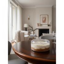 Kit 10 Cake Box Redonda Acrílico Tampa 2.200ml Transparente Kit 10 Cake Box Redonda Acrílico Tampa 2.200ml Transparente