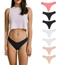 Kit 10 Calcinha Corte A Laser Sem Costura Não Marca