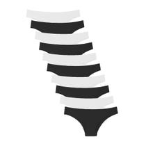 Kit 10 Calcinha de Algodão Sortida Comfort Cotton Feminina A10 - QLC Sport