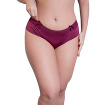 KIT 10 Calcinha Feminina Cintura Alta Tanga Lateral Dupla Reforçada Com Elástico Lingerie