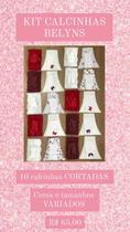 Kit 10 calcinhas belyn variadas cortado