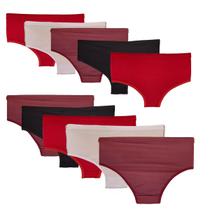 Kit 10 Calcinhas Conforto Ciclo Menstrul Moda Íntima 127
