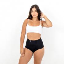 Kit 10 calcinhas Cós Alto modela culote Segura Barriga - do tamanho M ao 52 plus size Kit 10 calcinhas Cós Alto modela culote Segura Barriga - do tamanho M ao 52 plus size