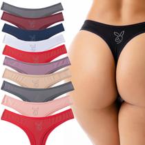 Kit 10 Calcinhas Fio Sensual Atacado Tanga Coelhinha 8052