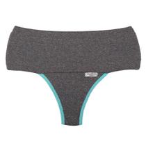 Kit 10 Calcinhas Fitness Pós Parto Cintura Alta Cós Duplo Lingerie