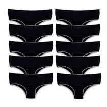 Kit 10 Calcinhas Infantil Criança Algodão Cotton Kids