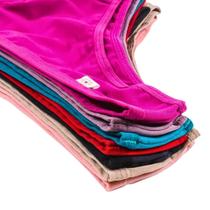 Kit 10 Calcinhas Microfibra Básica Tanga Conforto Adulto Lisa Kit 10 Calcinhas Microfibra Básica Tanga Conforto Adulto Lisa