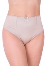 Kit 10 Calcinhas Plus Size Cintura Alta Senhora Lateral Larga Conforto Microfibra Lisa Atacado