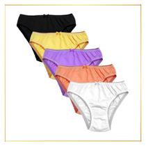 Kit 10 Calcinhas Tangas Juvenil Mocinha Menina 100% Algodão Atacado Revenda