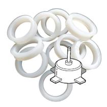 Kit 10 Calço Bucha Plástico Rolamento Ventilador 608 29mm Kit 10 Calço Bucha Plástico Rolamento Ventilador 608 29mm