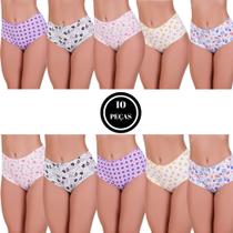 Kit 10 Calçola de Senhora Calcinha Grande - c2 KIT 10CALCINHAS MARIA