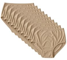 Kit 10 Calçolas Microfibra Feminina Senhora