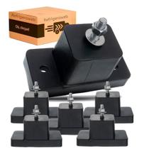 Kit 10 Calços Emborrachado Condensador Ar Condicionad Split Kit 10 Calços Emborrachado Condensador Ar Condicionad Split