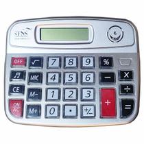 Kit 10 Calculadoras De Mesa Comercial Escritório 8 Dígitos - Classe Jl