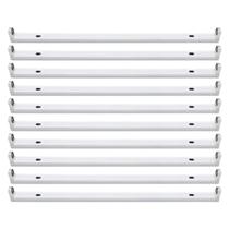 Kit 10 Calhas Tubo Led 1.2m Arcostar