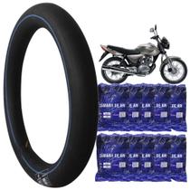 Kit 10 Câmaras de Ar Pneu Aro 18 Moto CG TITAN FAN 8454 BREMEN