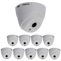 Kit 10 Câmeras HDCVI Lite 1 Megapixel HD 20m VHL 1120 D Intelbras Kit 10 Câmeras HDCVI Lite 1 Megapixel HD 20m VHL 1120 D Intelbras