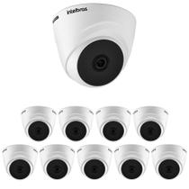 Kit 10 Câmeras HDCVI Lite 2 Megapixels Full HD 20m VHL 1220 D Intelbras