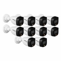 Kit 10 Câmeras Intelbras VHD 1220 B G6 Full Color Alta Definição Full HD 1080p Multi HD IR 20m