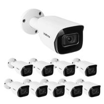 Kit 10 Câmeras IP 2 Megapixels 40m Inteligência Artificial VIP 3240 IA G2 Intelbras