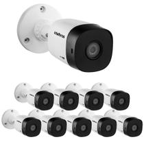 Kit 10 Câmeras Multi HD 1 Megapixel 3.6mm 15m VHD 1015 B G7 Intelbras