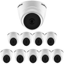 Kit 10 Câmeras Multi HD 2 Megapixels 2.8mm 20m VHD 1220 D G7 Intelbras