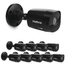 Kit 10 Câmeras Multi HD 2 Megapixels 3.6mm 30m VHD 1230 B G7 BLACK Intelbras