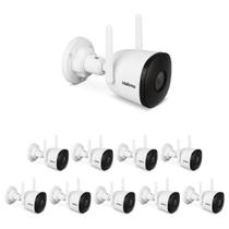 Kit 10 Câmeras Wi-Fi 4 Megapixels Zoom 8x e Áudio iM5 S 4MP Intelbras