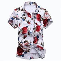 camisa social flor de lis