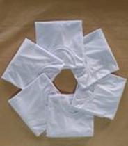 kit 10 camisas poliviscose (30.1) malha fria anti pilling cor branca de muita qualidade