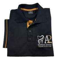 Kit 10 Camisas Polo Bordado Frente/costa Empresas Uniformes