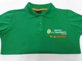 Kit 10 Camisas Polo Bordado Frente/costa Empresas Uniformes