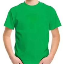 Kit 10 Camiseta juvenil 100% algodão