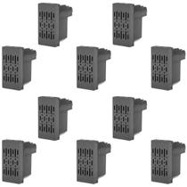 Kit 10 Campainha Cigarra Im Preta 220V Pial Plus+ 611041PT Kit 10 Campainha Cigarra Im Preta 220V Pial Plus+ 611041PT