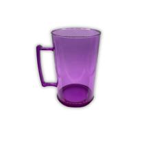 Kit 10 Caneca de acrílico 400 ML cores diversas