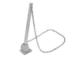 Kit 10 Canetas Balcão Fixa Com Corrente Mesa Tipo Pirâmide Kit 10 Canetas Balcão Fixa Com Corrente Mesa Tipo Pirâmide