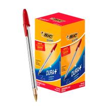 Kit 10 Canetas Ponta Média Bic - Azul / Preto / Vermelho