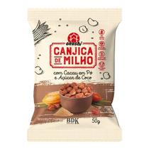 Kit 10 Canjicas De Milho Cacau E Açúcar De Coco 50g Okoshi